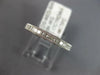 WIDE .86CT DIAMOND 18KT WHITE GOLD 3D ROUND & PRINCESS FILIGREE ANNIVERSARY RING