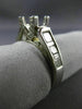 ESTATE 1.50CT DIAMOND 14KT WHITE GOLD CLASSIC 4 PRONG SEMI MOUNT ENGAGEMENT RING