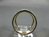ESTATE WIDE .32CT DIAMOND 14K ROSE GOLD 3D DOUBLE ROW GRADUATING SQUARE FUN RING
