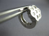 ESTATE .52CT DIAMOND 14KT WHITE GOLD FLOWER ETOILE HUGGIE FUN HANGING EARRINGS