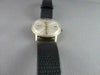 ANTIQUE 18KT GOLD ROUND FACE Jules Jurgensen AUTOMATIC DATE MEN'S WATCH #21640
