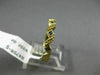 .16CT AAA SAPPHIRE 14KT YELLOW GOLD 3D FILIGREE ZIG ZAG WEDDING ANNIVERSARY RING