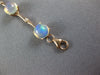 ESTATE 8.06CT DIAMOND & AAA OPAL 14KT ROSE GOLD ROUND BAMBOO FUN TENNIS BRACELET