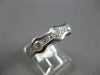 1.12CT DIAMOND 14KT WHITE GOLD 3D CHANNEL SEMI BEZEL WEDDING ANNIVERSARY RING