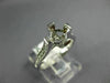 ESTATE .30CT DIAMOND 14KT WHITE GOLD 3D ROUND SEMI MOUNT ENGAGEMENT RING 19868