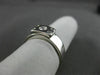 ESTATE .32CT ROUND DIAMOND 14KT WHITE GOLD ETOILE RECTANGULAR FUN RING #12037