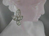 ESTATE LARGE 5.41CTW DIAMOND 14K WHITE GOLD MARQUISE PEAR HALO EARRINGS VVS 2409
