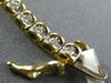 LONG 1.0CT DIAMOND 14KT 2 TONE GOLD 3D CLASSIC ROUND DOME SHAPE TENNIS BRACELET