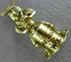 ANTIQUE 14KT YELLOW GOLD HANDCRAFTED NEW ORLEANS JAMAICAN DRUMMER CHARM #26415