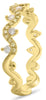 .33CT WHITE & CANARY DIAMOND 14KT YELLOW GOLD MULTI WAVE ETOILE ANNIVERSARY RING
