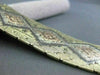 ANTIQUE WIDE & LONG 14KT WHITE YELLOW & ROSE GOLD HAND CRAFTED BRACELET #22190