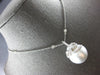 EXTRA LARGE .44CT DIAMOND & AAA SOUTH SEA PEARL 18K WHITE GOLD INFINITY NECKLACE