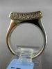 2.22CT DIAMOND & AAA PINK RUBY 18KT WHITE GOLD 3D RECTANGULAR INVISIBLE FUN RING