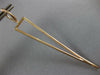 ESTATE LARGE 1.02CT DIAMOND 18KT ROSE GOLD ELONGATED TRIANGULAR HANGING EARRINGS