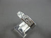 LARGE 2.0CT DIAMOND 14KT WHITE GOLD 3D PRINCESS 5 STONE CHANNEL ANNIVERSARY RING