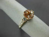 ESTATE 1.45CT DIAMOND & AAA MORGANITE 14KT ROSE GOLD 3D CLASSIC ENGAGEMENT RING