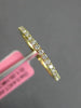 ESTATE .43CT DIAMOND 18KT YELLOW GOLD CLASSIC ETERNITY WEDDING ANNIVERSARY RING