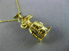 ANTIQUE 14KT YELLOW GOLD HANDCRAFTED NEW ORLEANS JAMAICAN DRUMMER CHARM #26415