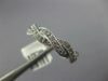 .33CT DIAMOND 14KT WHITE GOLD 3D CLASSIC INFINITY SEMI ETERNITY ANNIVERSARY RING