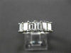 ANTIQUE 1.70CTW EMERALD DIAMOND PLATINUM WEDDING ANNIVERSARY RING F/G VVS #19431