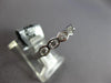 ESTATE .35CT DIAMOND 18K WHITE GOLD ROUND SEMI ETERNITY WEDDING ANNIVERSARY RING