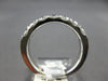WIDE 1.30CT DIAMOND 14K WHITE GOLD 3D ROUND COMFORT FIT WEDDING ANNIVERSARY RING