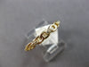ESTATE .10CT DIAMOND 14KT YELLOW GOLD 3D 3MM CLASSIC LOVE KNOT FUN RING