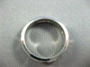 ESTATE WIDE .70CT DIAMOND 14KT WHITE GOLD PRINCESS CUT ETERNITY RING SHARP #2602