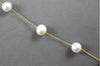ESTATE AAA SOUTH SEA PEARL 14KT YELLOW GOLD 3D CLASSIC 7MM FUN LOVE BRACELET