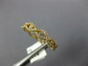 .38CT DIAMOND 18KT YELLOW GOLD 3D INFINITY ETOILE SEMI ETERNITY ANNIVERSARY RING