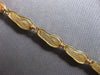 ESTATE 14KT YELLOW GOLD 3D CLASSIC 5MM MULTI SLIPPER FUN LOVE BRACELET #27918