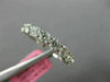 ESTATE 3.25CT ROUND CUT DIAMOND 18K WHITE GOLD ETERNITY WEDDING ANNIVERSARY RING