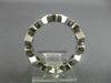 ESTATE 2CT ROUND DIAMOND & AAA SAPPHIRE 14K WHITE GOLD ETERNITY ANNIVERSARY RING