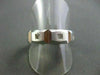 ESTATE WIDE .70CT DIAMOND 14KT WHITE GOLD PRINCESS CUT ETERNITY RING SHARP #2602