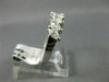 ESTATE 1.12CT MARQUISE DIAMOND 14K WHITE GOLD 3D WEDDING ANNIVERSARY RING 18147