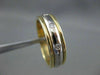 ESTATE .50CT DIAMOND ETOILE ETERNITY 14KT W&Y GOLD ANNIVERSARY RING SHARP! 11369