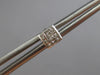 SMALL .25CT DIAMOND 14KT WHITE GOLD PRINCESS INVISIBLE SQUARE FUN STUD EARRINGS