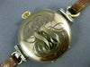 ANTIQUE LARGE WALTHAM 14KT YELLOW GOLD 3D POCKET WRIST WATCH #26601