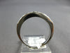 ESTATE .60CT DIAMOND 18KT WHITE GOLD PRINCESS CHANNEL INVISIBLE ANNIVERSARY RING