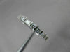 ANTIQUE 1.43CT BAGUETTE & ROUND DIAMOND 14KT WHITE GOLD ETERNITY RING 3mm #20970