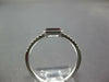 ESTATE .74CT DIAMOND & AAA GARNET 14KT WHITE GOLD 3D EMERALD CUT BEZEL FUN RING