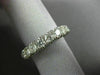 ESTATE LARGE 1.23CT DIAMOND 18KT WHITE GOLD COMFORT FIT WEDDING ANNIVERSARY RING