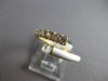 .43CT DIAMOND & WHITE ENAMEL 14K YELLOW GOLD GRADUATING JOURNEY CRISS CROSS RING