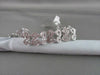 ANTIQUE WIDE 1.5CTW FILIGREE 14KT DIAMOND "S" DESIGN BRACELET