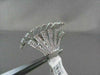 ANTIQUE 18KT GOLD WIDE FILIGREE TALL PYRAMID 3D 1.83CT DIAMOND RING