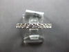 .83CT DIAMOND 18KT WHITE GOLD ROUND 2.5MM SEMI ETERNITY WEDDING ANNIVERSARY RING