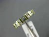 .75CT ROUND & BAGUETTE DIAMOND 14KT YELLOW GOLD SEMI ETERNITY WEDDING RING #1180