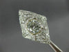 EXTRA LARGE 2.61CT OLD MINE DIAMOND 18K WHITE GOLD 3D FILIGREE ENGAGEMENT RING