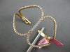 EXTRA LARGE 2.77CT DIAMOND 18KT ROSE GOLD DOUBLE TEAR DROP LOVE BANGLE BRACELET