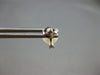 ESTATE .06CT DIAMOND & AAA SOUTH SEA PEARL 14KT WHITE GOLD CLASSIC STUD EARRINGS